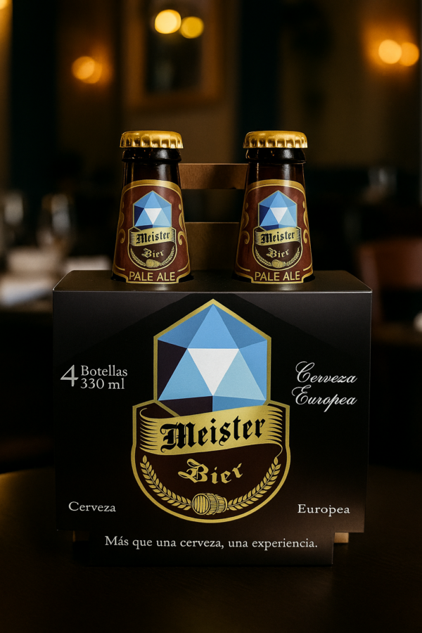 Cerveza Meister Bier® Pale Ale Four(4) Pack 4.5% de alcohol